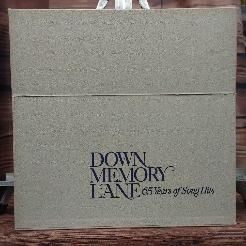 Vintage Record - Down Memory Lane 65 Years of Song Hits LP Vinyl Various Artists